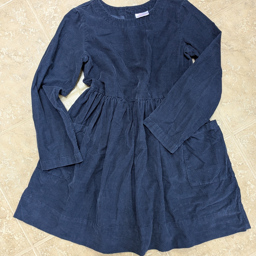 Hanna Andersson Deep Blue Casual Kids Dress
